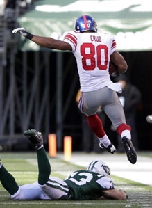 Victor Cruz, New York Giants (December 24, 2011)